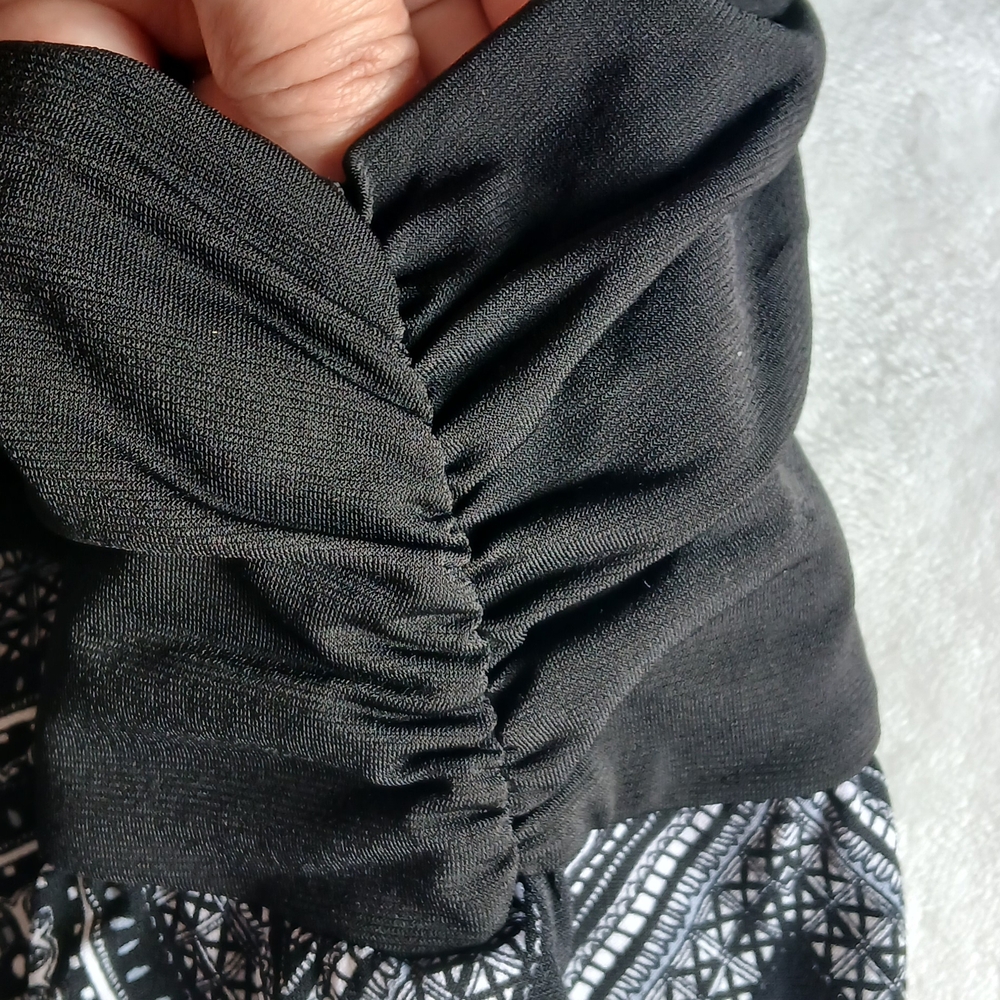 Apt. 9 Black and White Chevron Pants - Picture 3 of 8